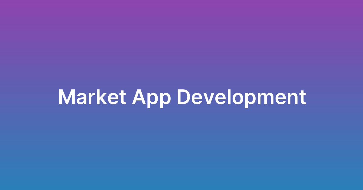 تطوير تطبيق ماركت مثل إنستاكارت Instacart