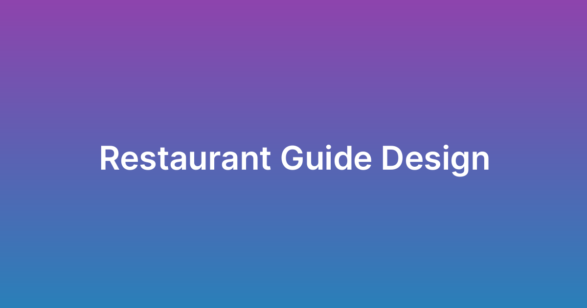 تصميم دليل مطاعم مثل زوماتو Zomato