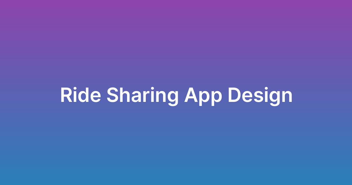 تصميم تطبيق مشاركة رحلات مثل بلا بلا كار BlaBlaCar