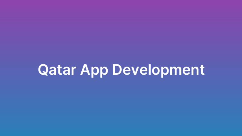 App Development Qatar