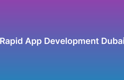 Fast App Development Dubai
