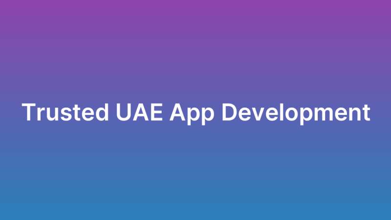 Offshore App Development UAE Trusted