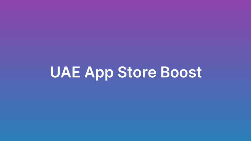 App Store Optimization UAE