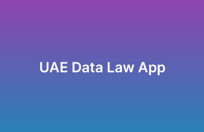 UAE Data Law Compliant App