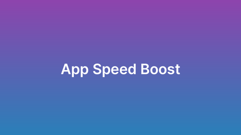 App Performance Optimization: Speed and Load Times
