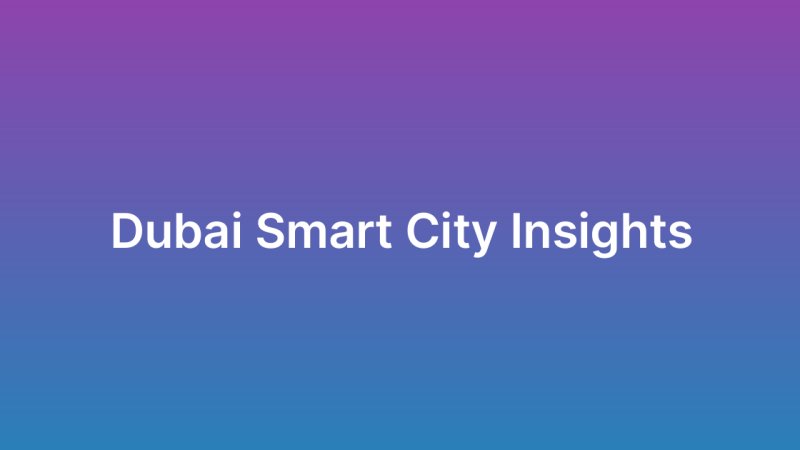 Smart City Apps: What Dubai Businesses Should Know