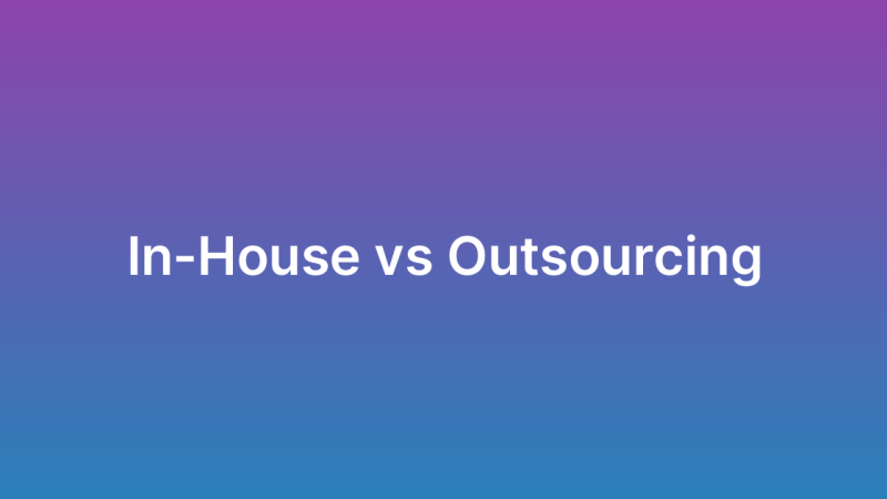 In-House Team vs Outsourcing App Development
