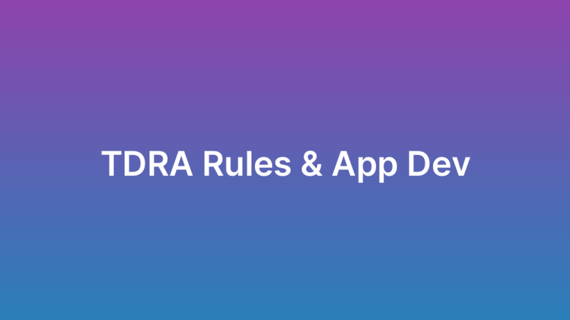 TDRA Regulations and Mobile App Development
